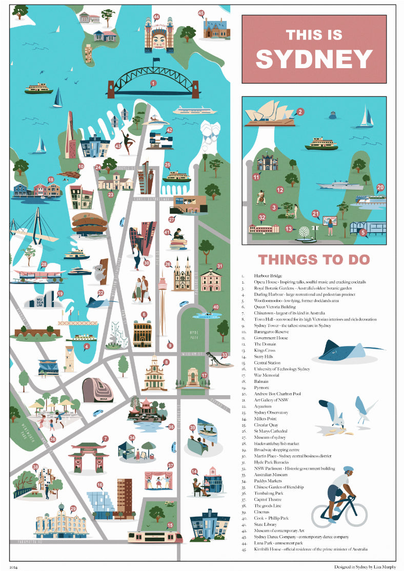 This Is Sydney Map